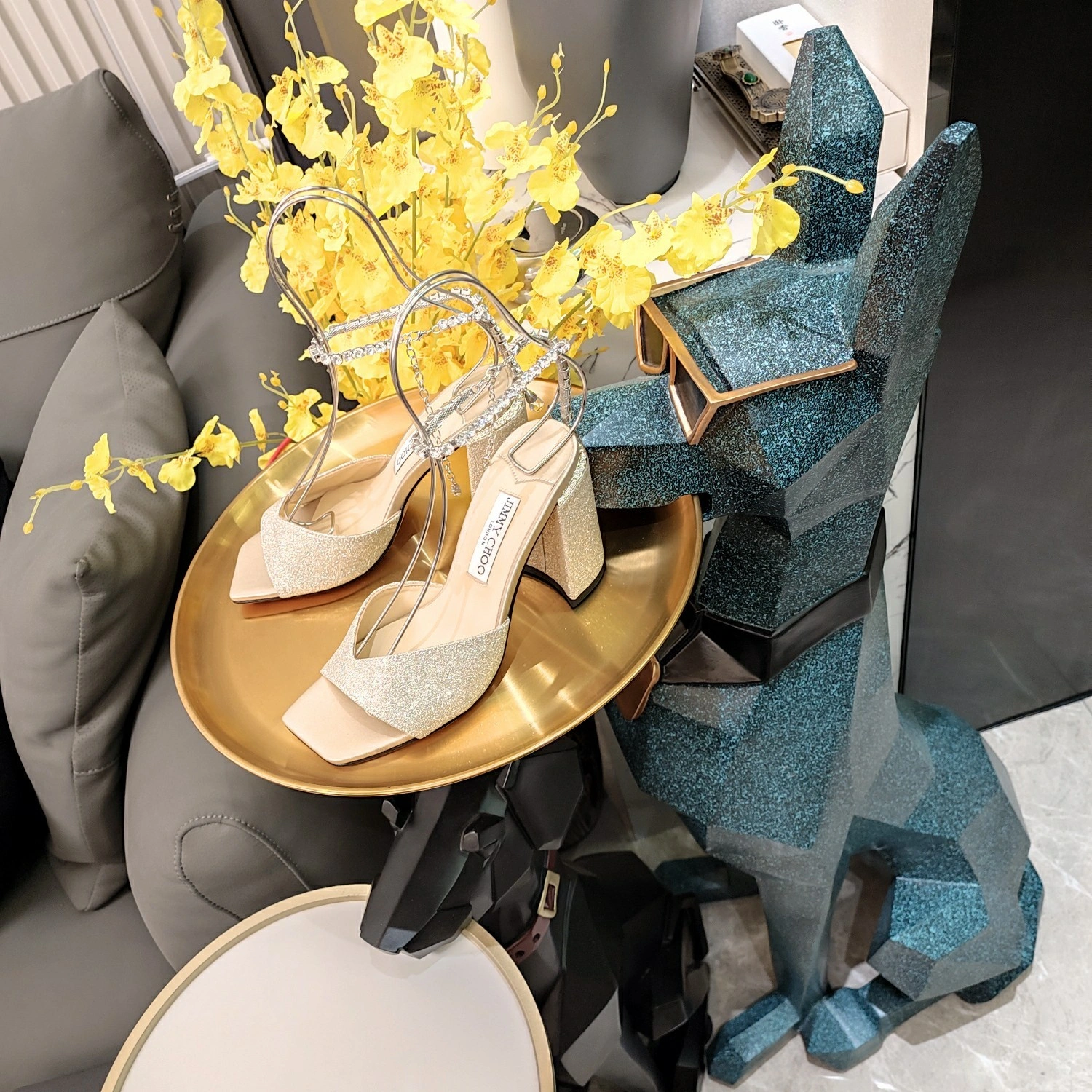 COCO-- Ji77y 3ho5 SAEDASANDALBH85GJV0C6137 Heel height：8.5CM cowhide sheepskin item:E-X158D4054